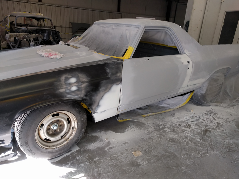 These aftermarket fenders did not want to fit doors, hood, or headlamp doors...